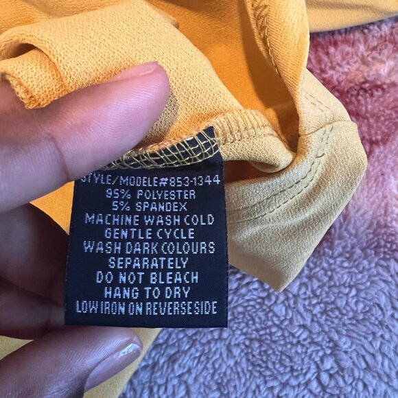 Yellow Dress Shirt - Picture 4 of 6